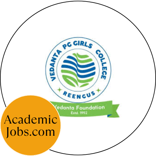 Vedanta PG Girls College, Reengus logo